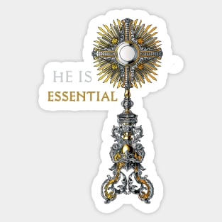 Catholic Monstrance Holy Mass Sticker